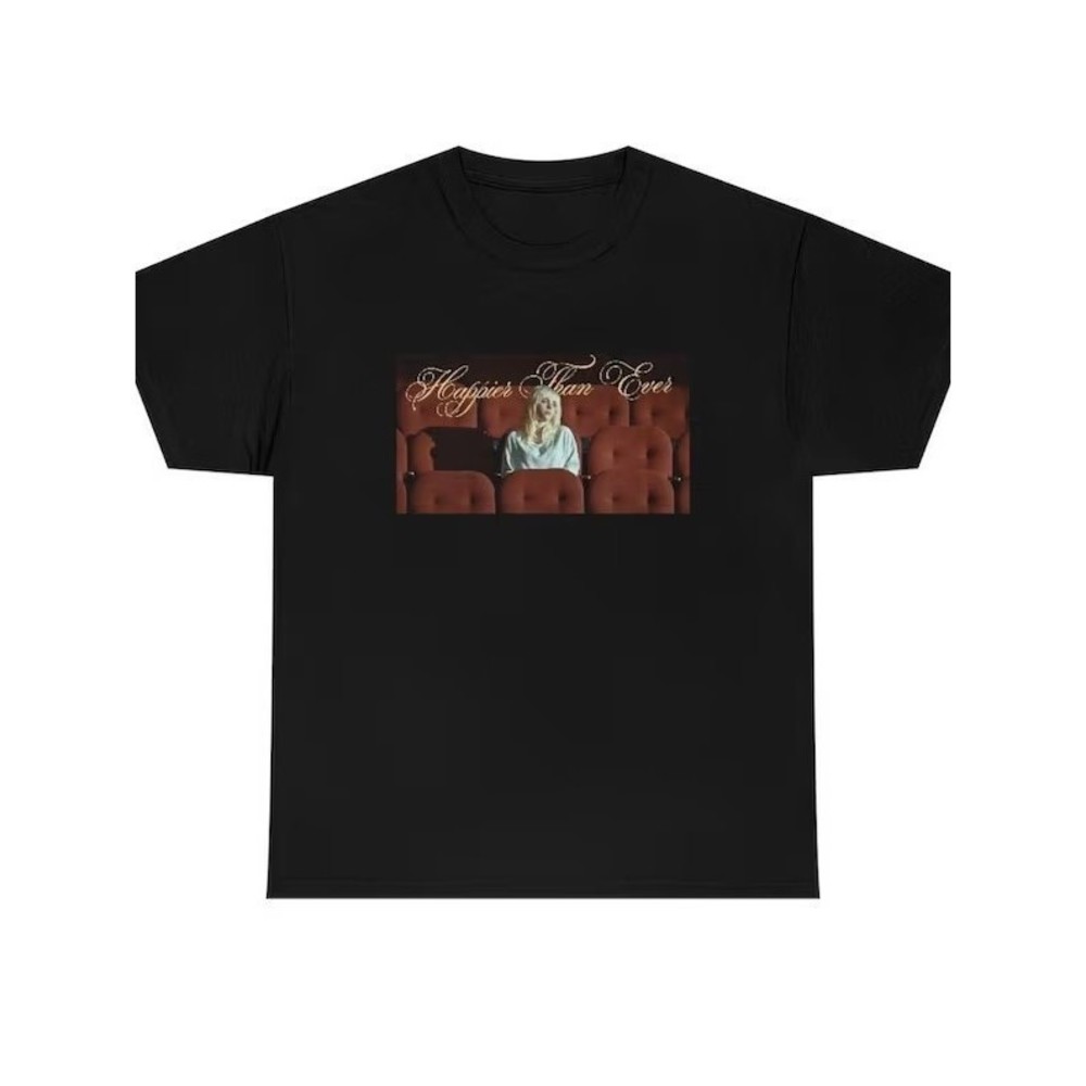Billie Eilish Happier Than Ever Graphic T-Shirt